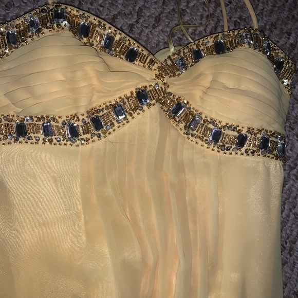 Cache yellow dress - Picture 3 of 6